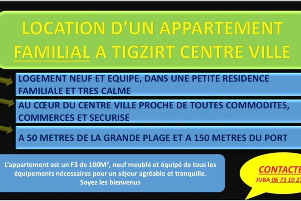 Appartement Familial Neuf Tigzizt-sur-Mer Exteriér fotografie